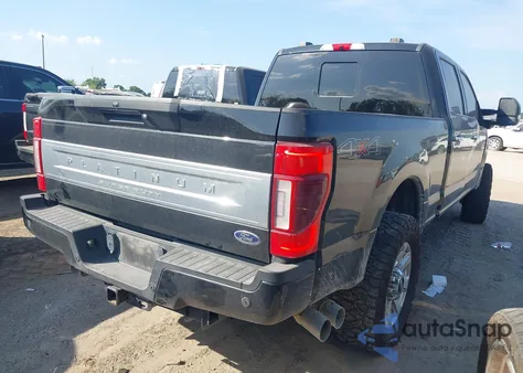 2022 Ford F-250 Platinum z USA, uszkodzony, nr VIN 1FT7W2BT2NEG01310